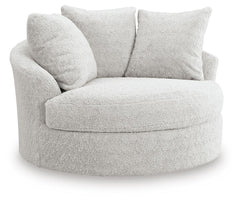 Snodoodle Oversized Swivel Accent Chair