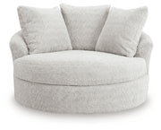Snodoodle Oversized Swivel Accent Chair