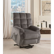 Sillón reclinable Ipompea de 34" de ancho con elevación eléctrica y masaje