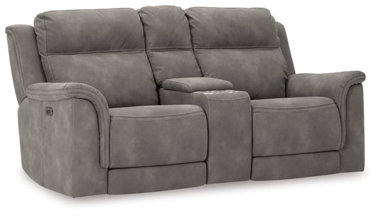 Next-Gen Durapella PWR REC Loveseat/CON/ADJ HDRST