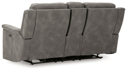 Next-Gen Durapella PWR REC Loveseat/CON/ADJ HDRST