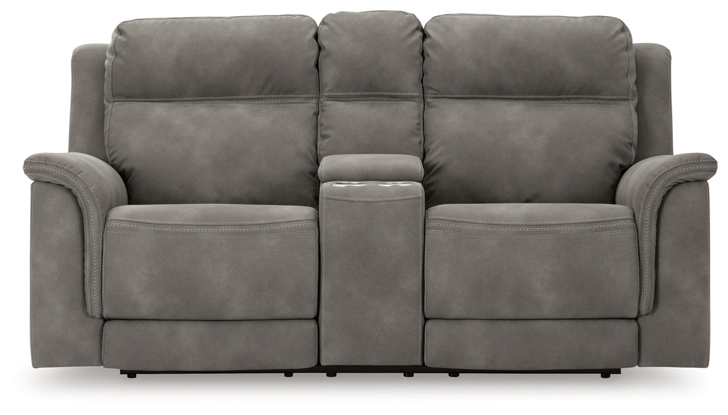 Next-Gen Durapella PWR REC Loveseat/CON/ADJ HDRST