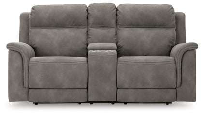 Next-Gen Durapella PWR REC Loveseat/CON/ADJ HDRST