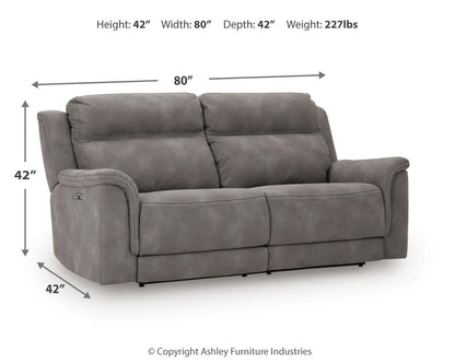 Next-Gen Durapella 2 Seat PWR REC Sofa ADJ HDREST