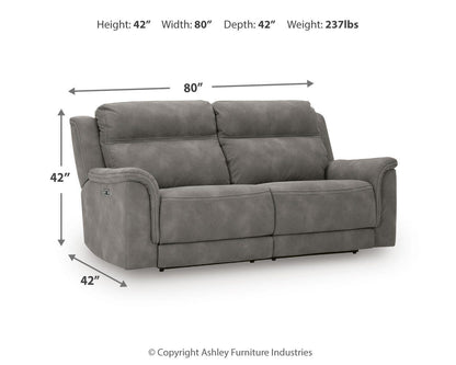 Next-Gen Durapella 2 Seat PWR REC Sofa ADJ HDREST