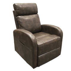 Ricardo Power Motion Recliner W/Lift - Brown Leatherette
