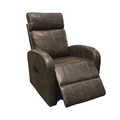 Ricardo Power Motion Recliner W/Lift - Brown Leatherette