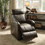 Ricardo Power Motion Recliner W/Lift - Brown Leatherette