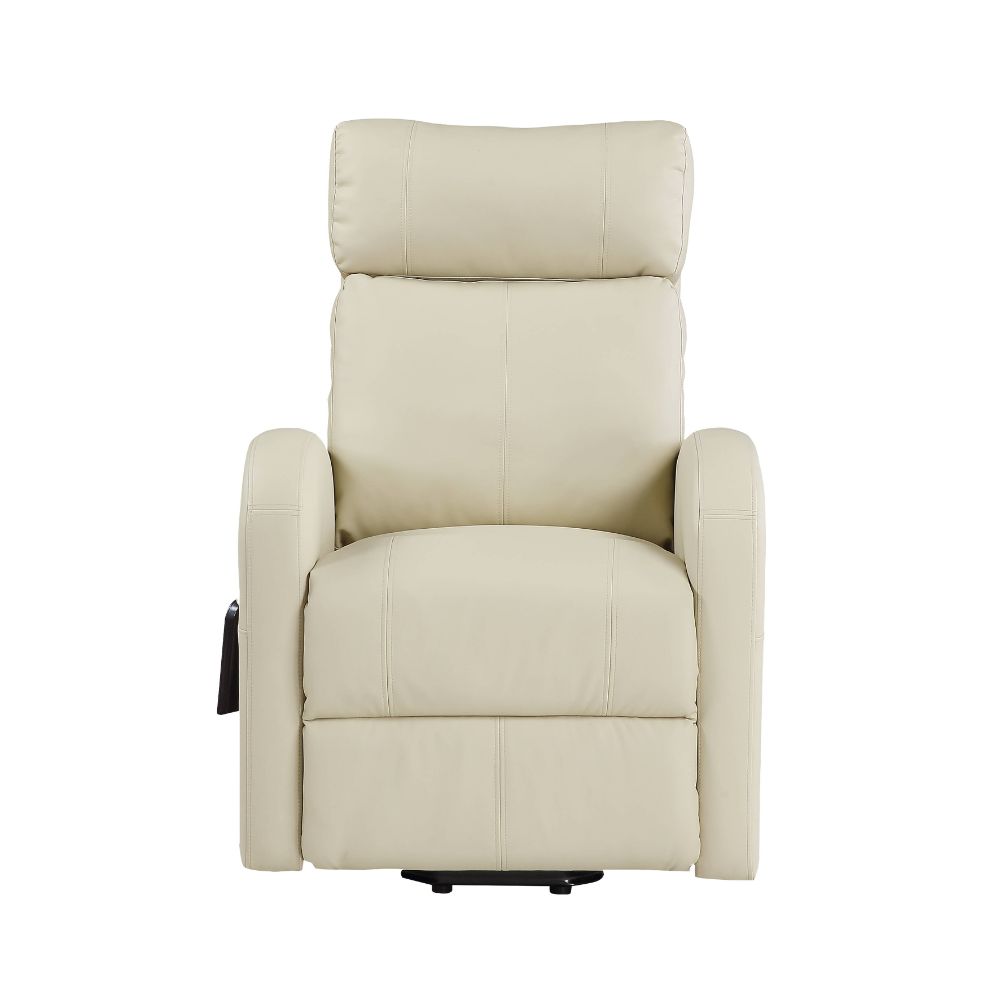 Ricardo Power Motion Recliner W/Lift - Beige Leatherette