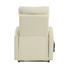 Ricardo Power Motion Recliner W/Lift - Beige Leatherette