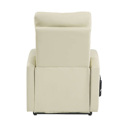 Ricardo Power Motion Recliner W/Lift - Beige Leatherette