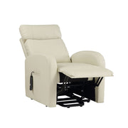 Ricardo Power Motion Recliner W/Lift - Beige Leatherette
