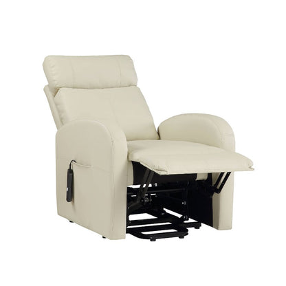 Ricardo Power Motion Recliner W/Lift - Beige Leatherette