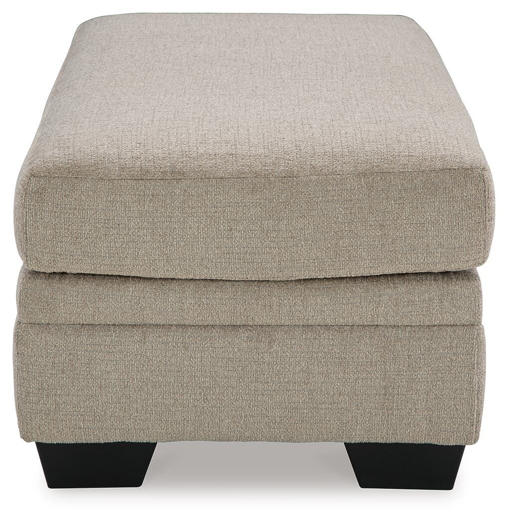 Stonemeade Sofa Chaise, Chair, and Ottoman