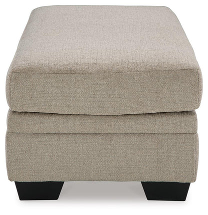 Stonemeade Sofa Chaise, Chair, and Ottoman