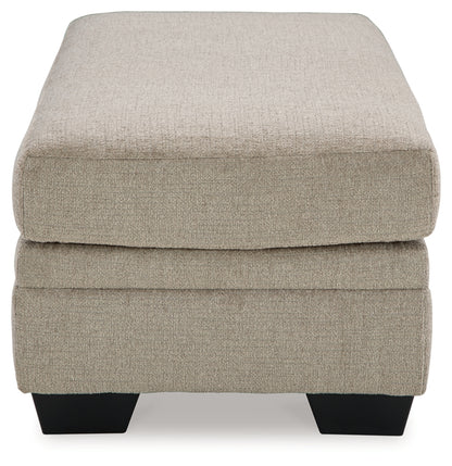 Stonemeade Sofa Chaise, Chair, and Ottoman