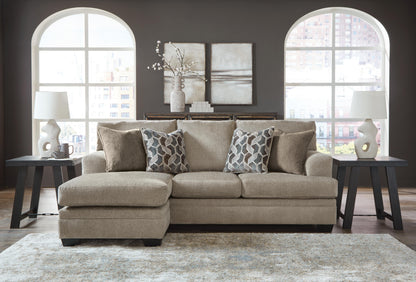 Stonemeade Sofa Chaise, Chair, and Ottoman