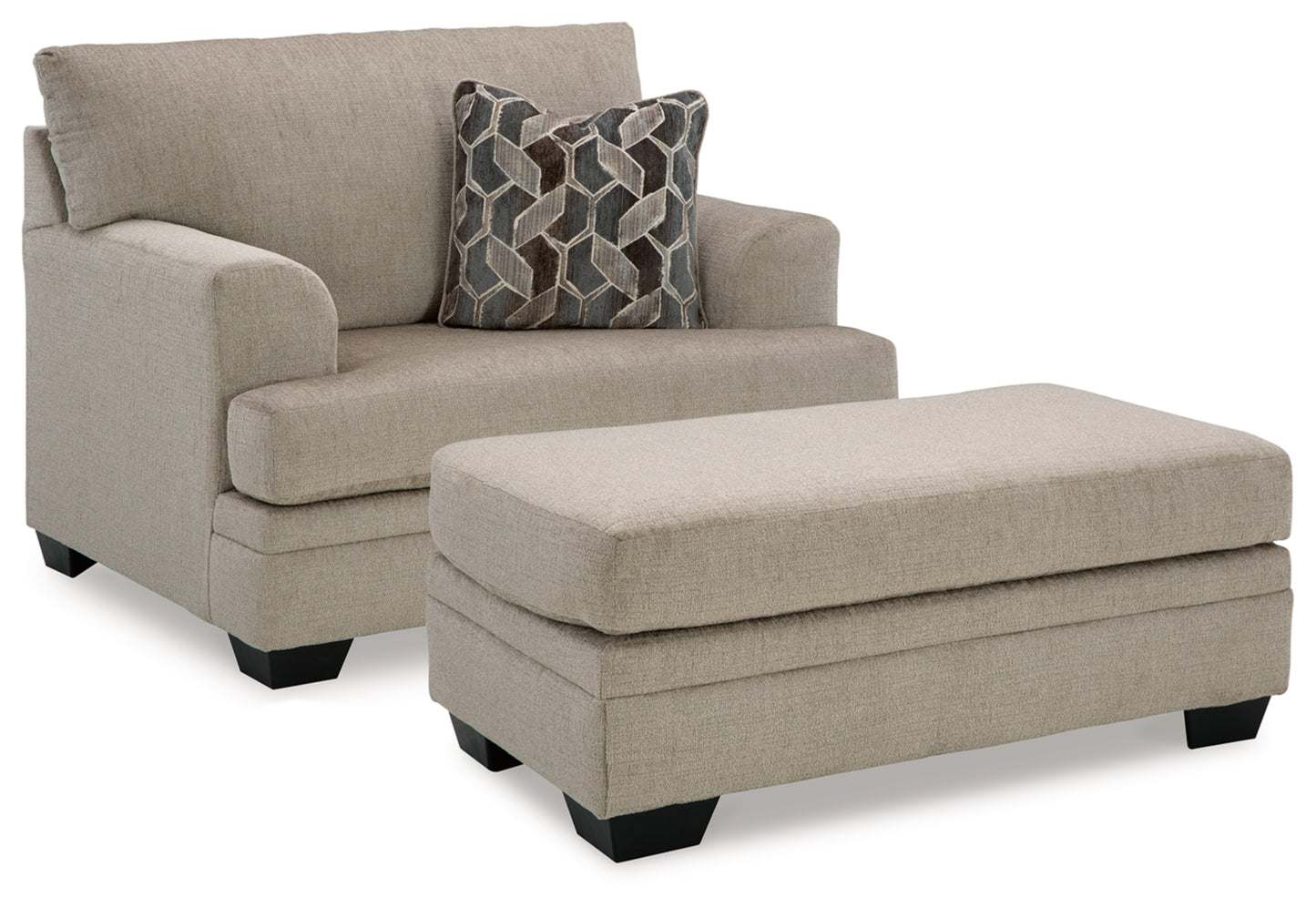 Stonemeade Chair and Ottoman