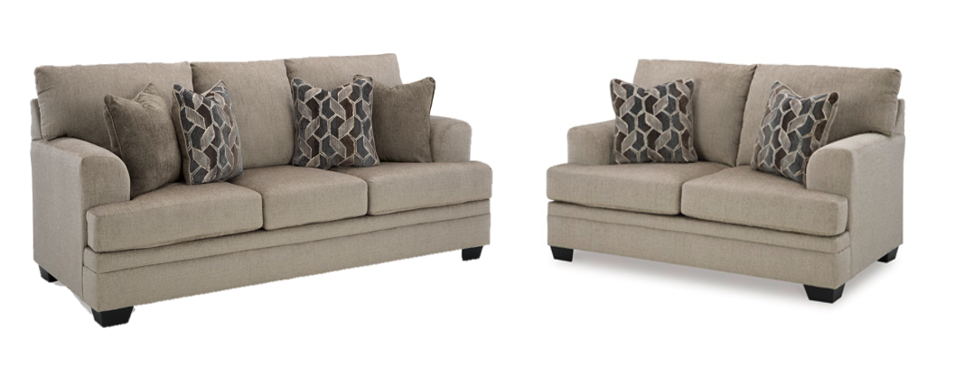 Stonemeade Loveseat & Queen Sleeper 2PC Living Room Set
