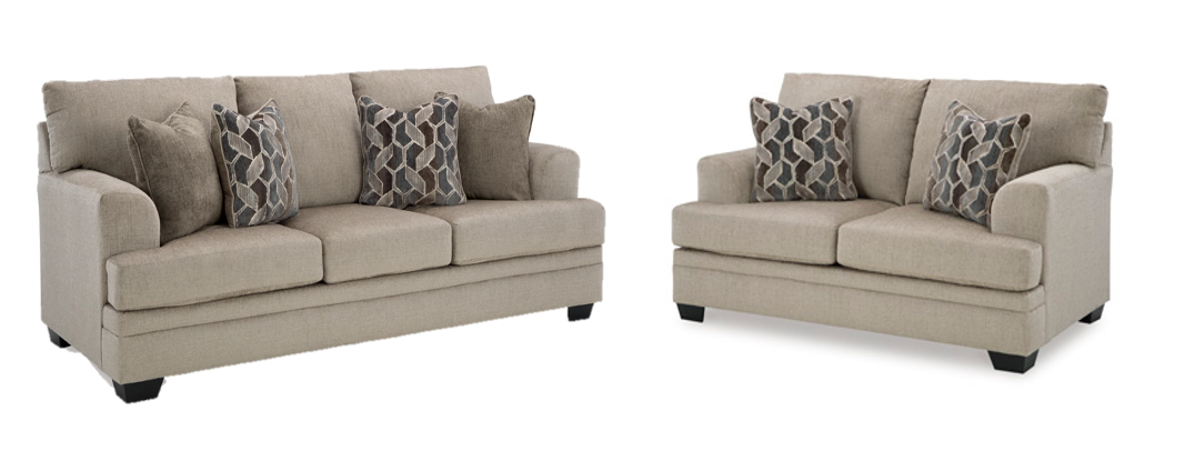 Stonemeade Loveseat & Queen Sleeper 2PC Living Room Set
