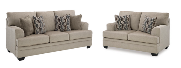 Stonemeade Loveseat & Queen Sleeper 2PC Living Room Set