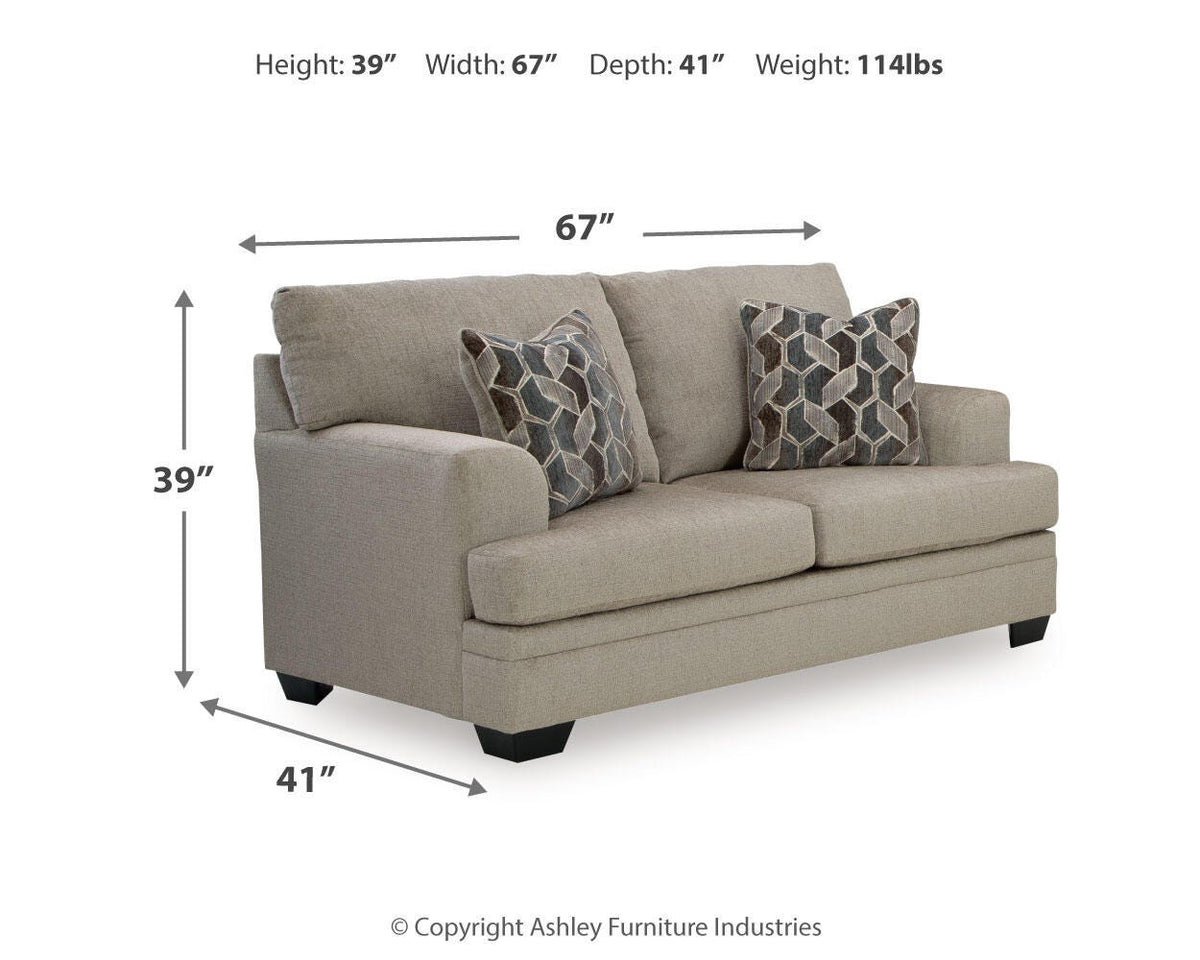 Stonemeade Sofa, Loveseat, Chair and Ottoman