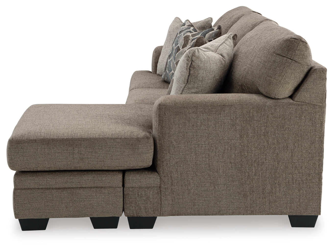 Stonemeade Sofa Chaise, Chair, and Ottoman