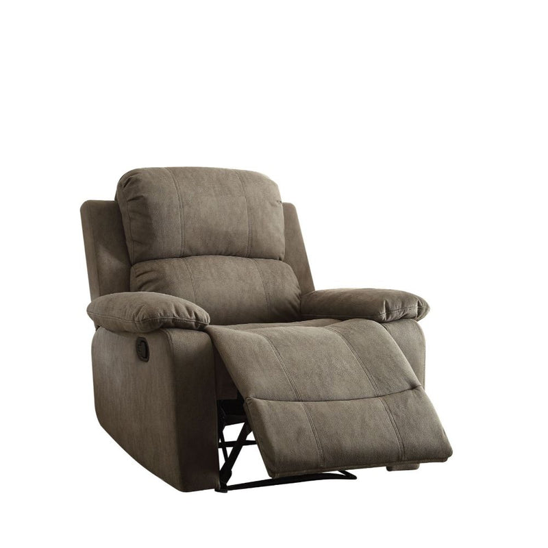 Sillón reclinable tapizado con movimiento Bina de 38" de ancho