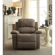 Sillón reclinable tapizado con movimiento Bina de 38" de ancho