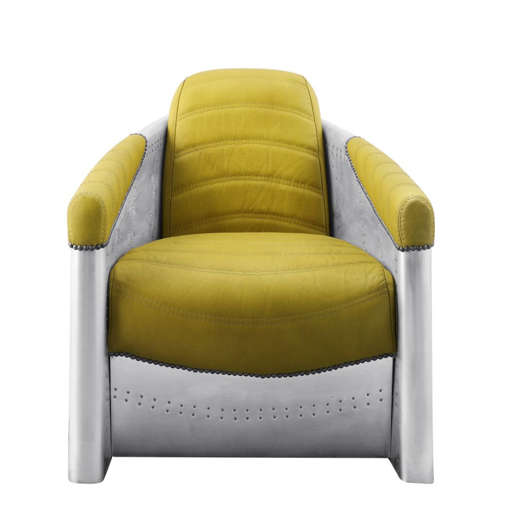 Brancaster Top Grain Leather Lounge Chair