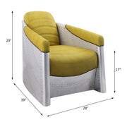 Brancaster Top Grain Leather Lounge Chair