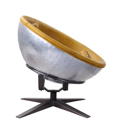 Brancaster Top Grain Leather Papasan Chair