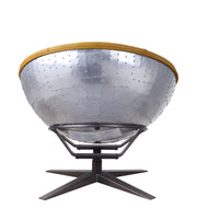 Brancaster Top Grain Leather Papasan Chair