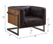 Silla decorativa tapizada Sagat