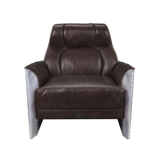 Brancaster Top Grain Leather Club Chair