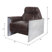 Brancaster Top Grain Leather Club Chair