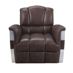 Brancaster Top Grain Leather Living Room Chair