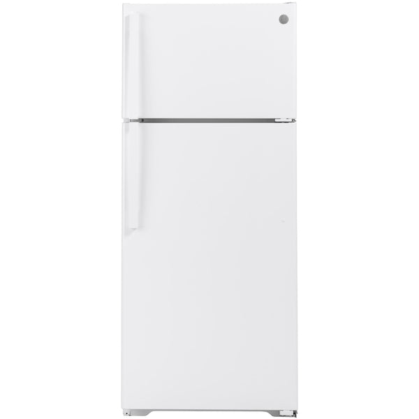 GE 28-inch, 17.5 cu. ft. Top Freezer Refrigerator GTS18HGNRWW