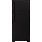  GE 28-inch, 17.5 cu. ft. Top Freezer Refrigerator GTS18HGNRBB IMAGE 1