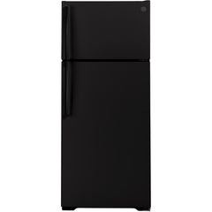 GE 28-inch, 17.5 cu. ft. Top Freezer Refrigerator GTS18HGNRBB IMAGE 1