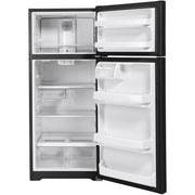  GE 28-inch, 17.5 cu. ft. Top Freezer Refrigerator GTS18HGNRBB IMAGE 2