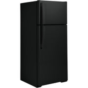  GE 28-inch, 17.5 cu. ft. Top Freezer Refrigerator GTS18HGNRBB IMAGE 4