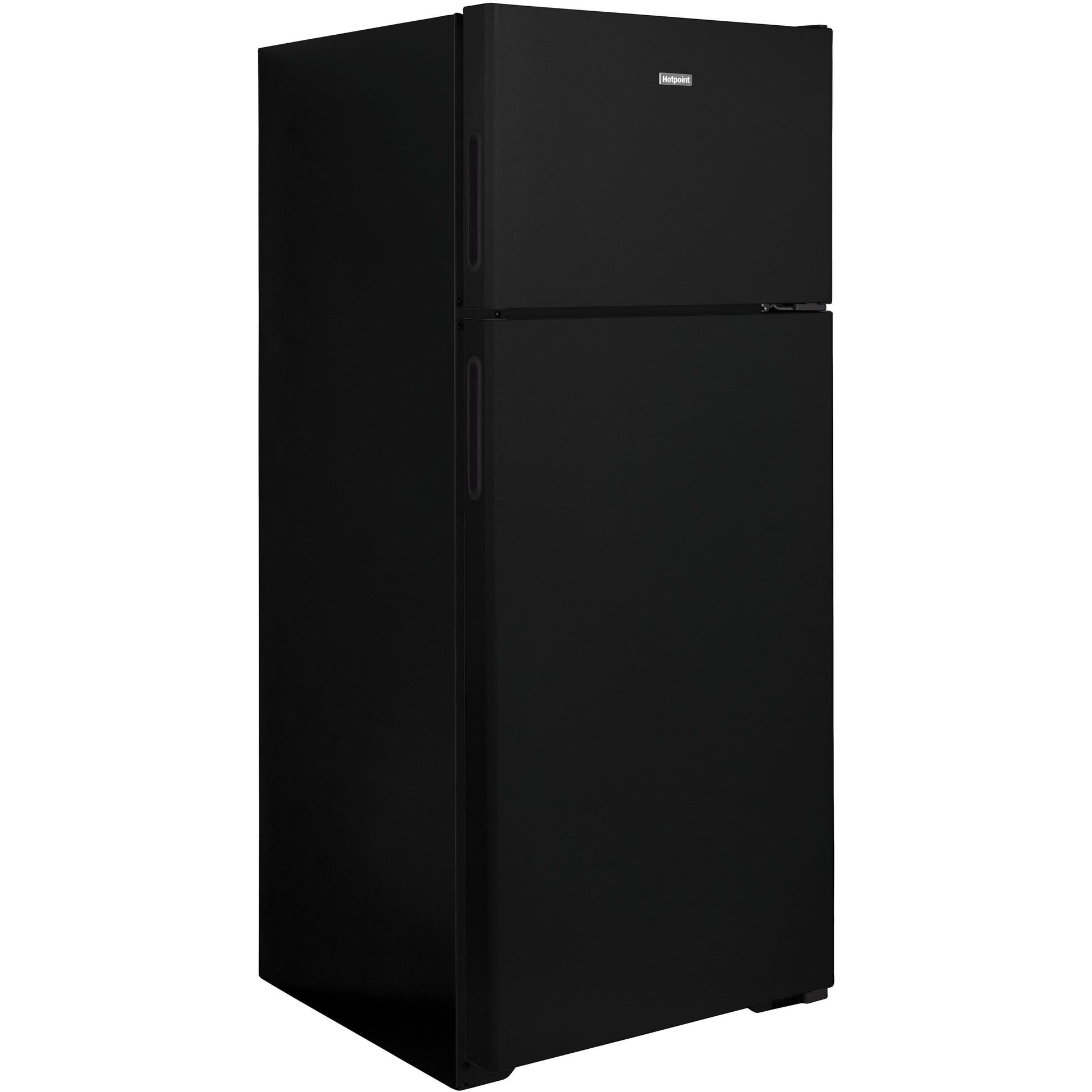  Hotpoint 28-inch, 17.5 cu.ft. Freestanding Top Freezer Refrigerator HPS18BTNRBB IMAGE 2