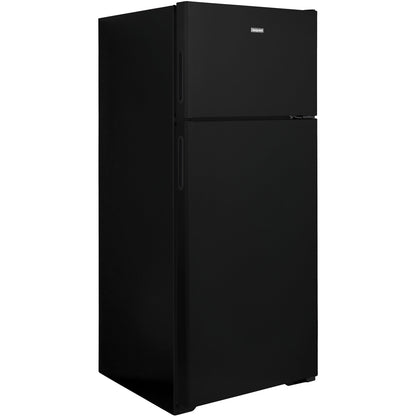  Hotpoint 28-inch, 17.5 cu.ft. Freestanding Top Freezer Refrigerator HPS18BTNRBB IMAGE 2