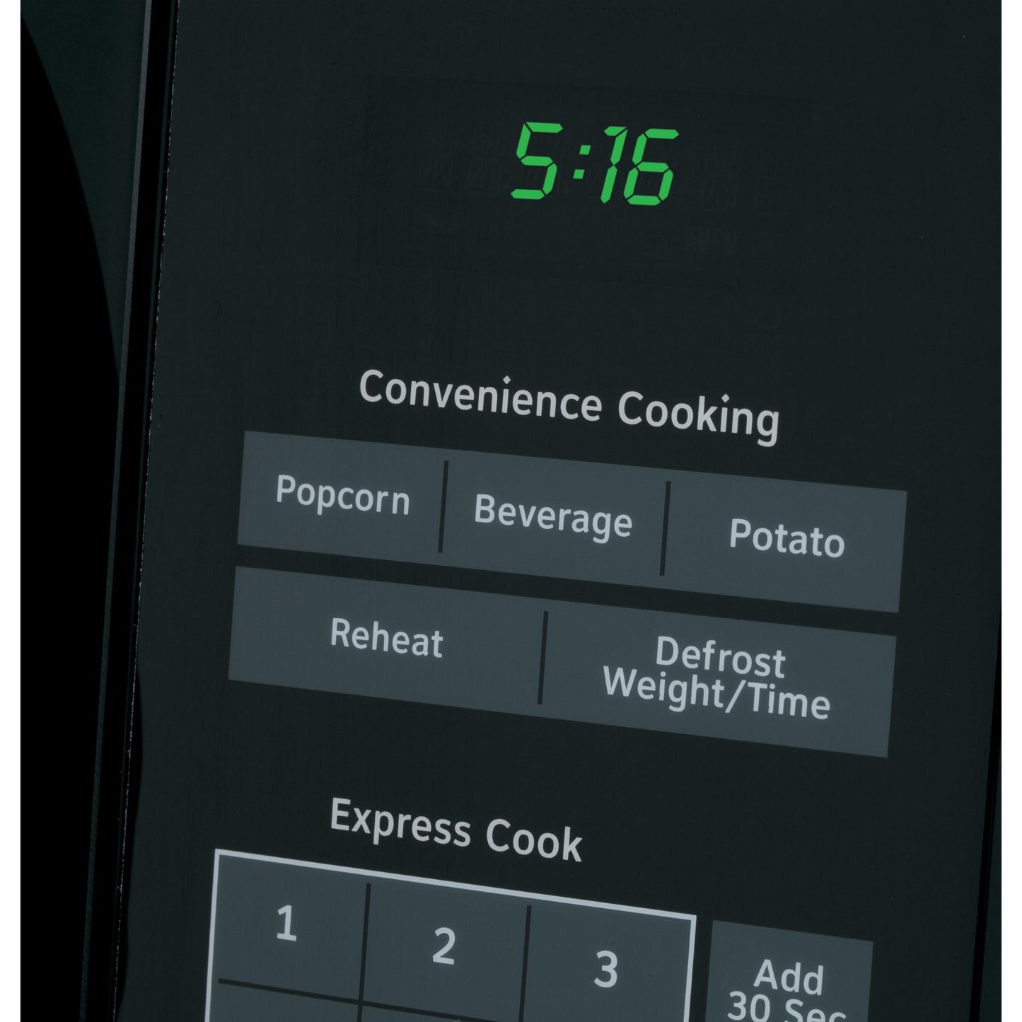  Hotpoint 30-inch, 1.6 cu.ft. Over-the-Range Microwave Oven RVM5160DHBB IMAGE 3