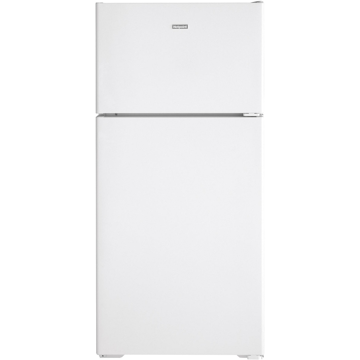  Hotpoint 28-inch, 15.6 cu.ft. Freestanding Top Freezer Refrigerator HPS16BTNRWW IMAGE 1