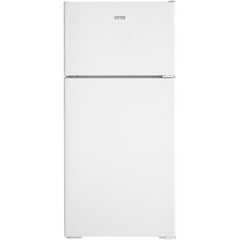 Hotpoint 28-inch, 15.6 cu.ft. Freestanding Top Freezer Refrigerator HPS16BTNRWW IMAGE 1