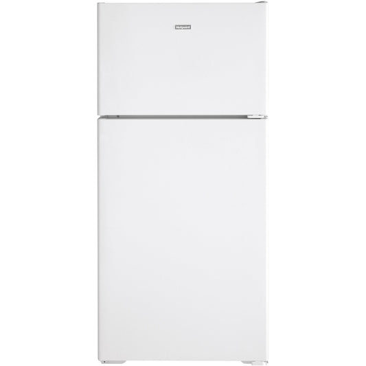  Hotpoint 28-inch, 15.6 cu.ft. Freestanding Top Freezer Refrigerator HPS16BTNRWW IMAGE 1