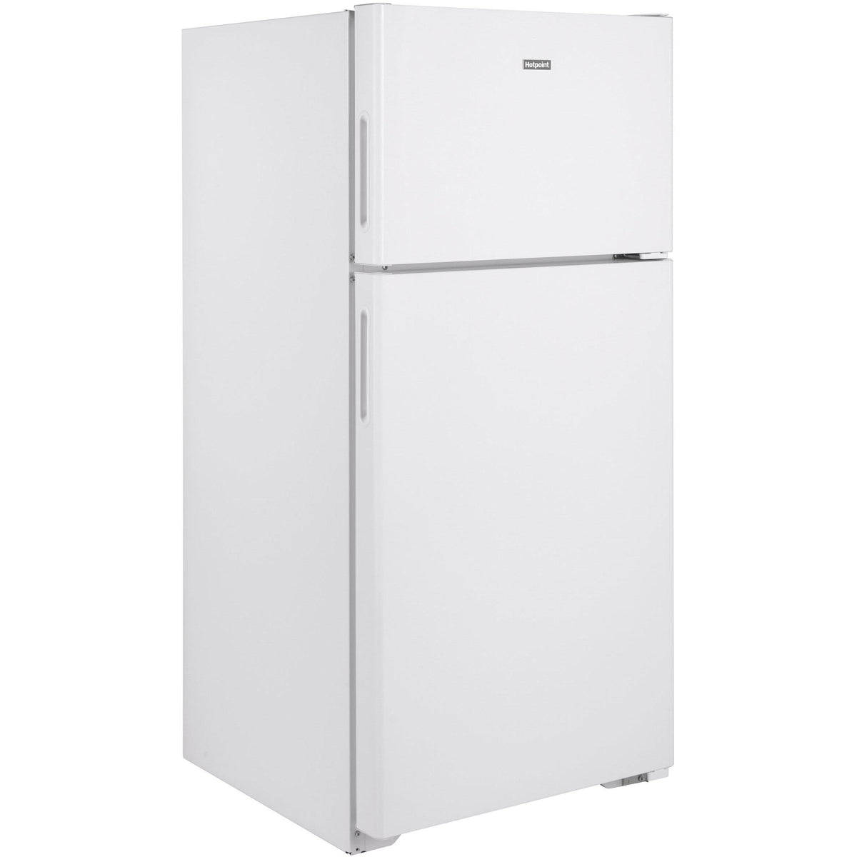  Hotpoint 28-inch, 15.6 cu.ft. Freestanding Top Freezer Refrigerator HPS16BTNRWW IMAGE 2