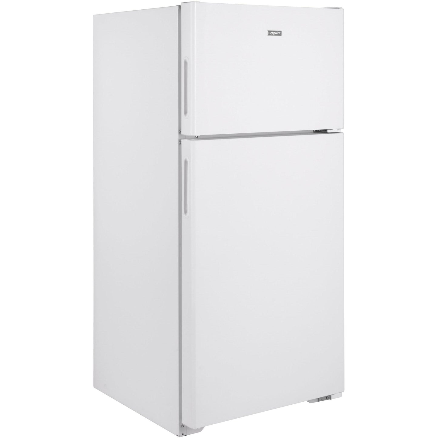  Hotpoint 28-inch, 15.6 cu.ft. Freestanding Top Freezer Refrigerator HPS16BTNRWW IMAGE 2